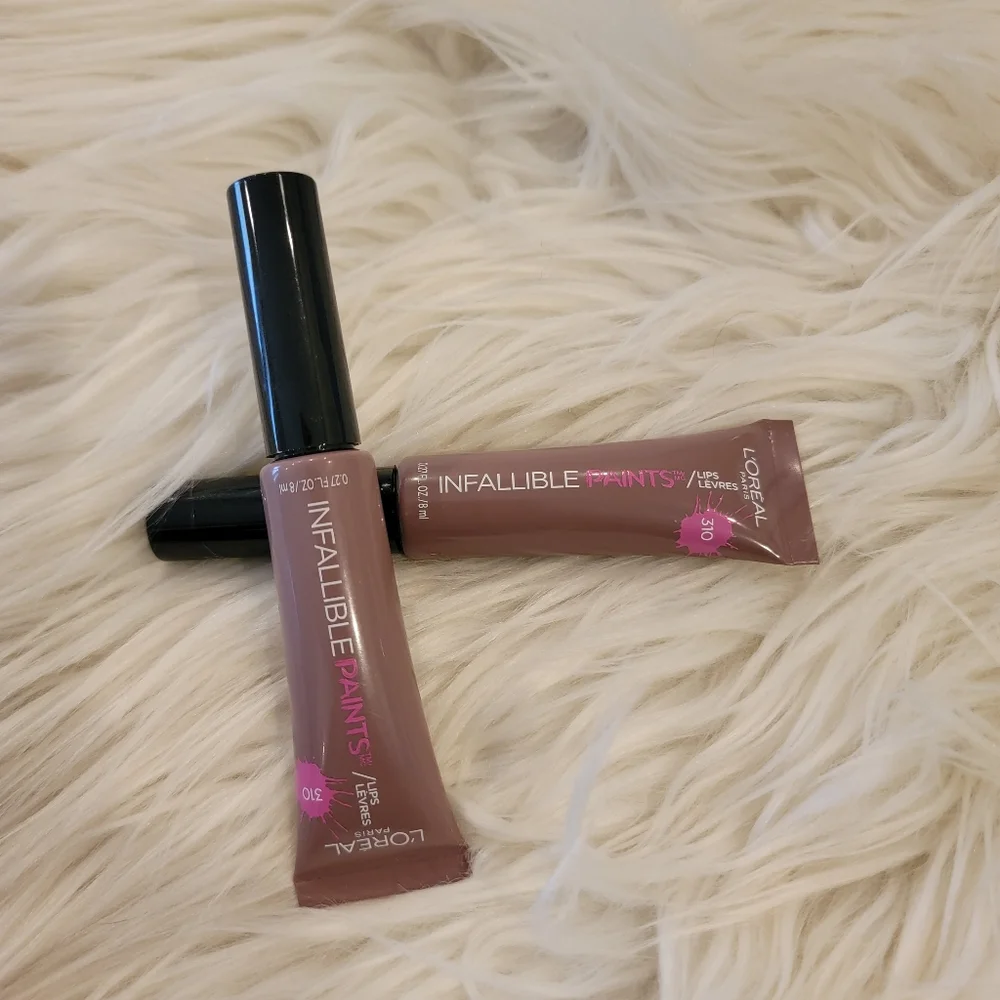 L'Oreal Paris Infallible Lip Paints Taupeless #310
